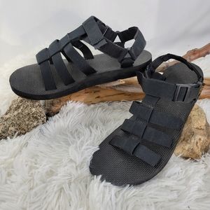 Teva Dorado Black Sandals, Womens Size 9